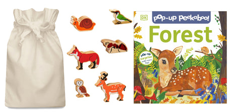 Forest Pop Up Story Sack with Lanka Kade