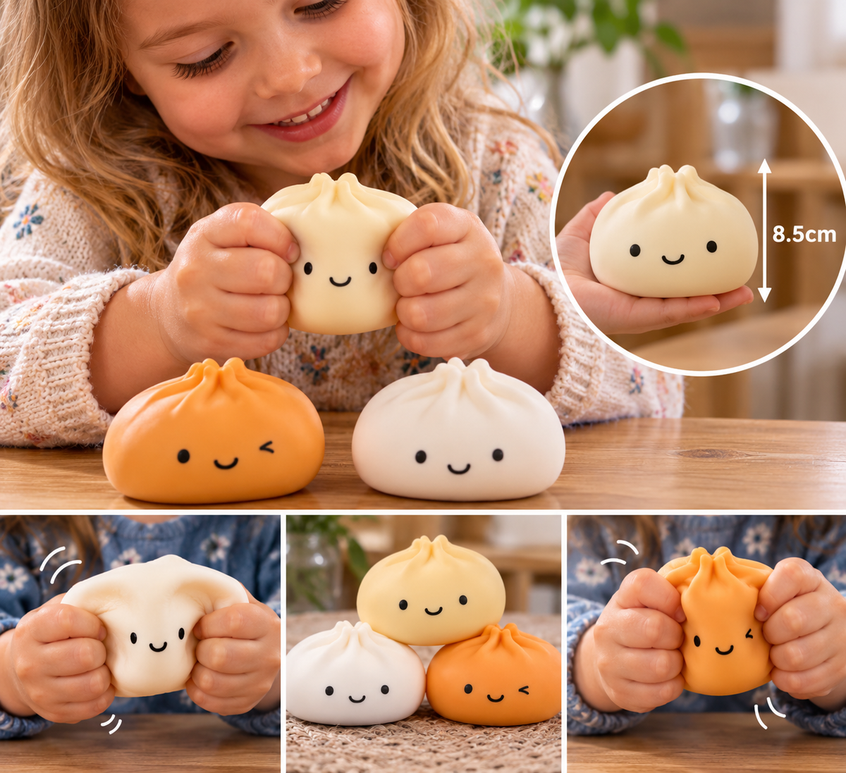 Sensory Giggletastic Bao Bun Buddies