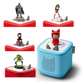 Toniebox 2 Superheroes Bundle with 4 Character Tonies