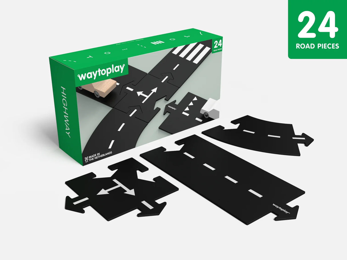 WaytoPlay Highway Flexible Road Track 
