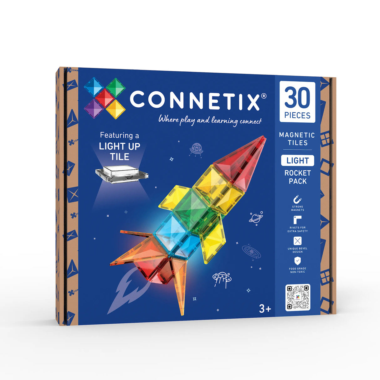 CONNETIX Light Rocket Pack 30 pc