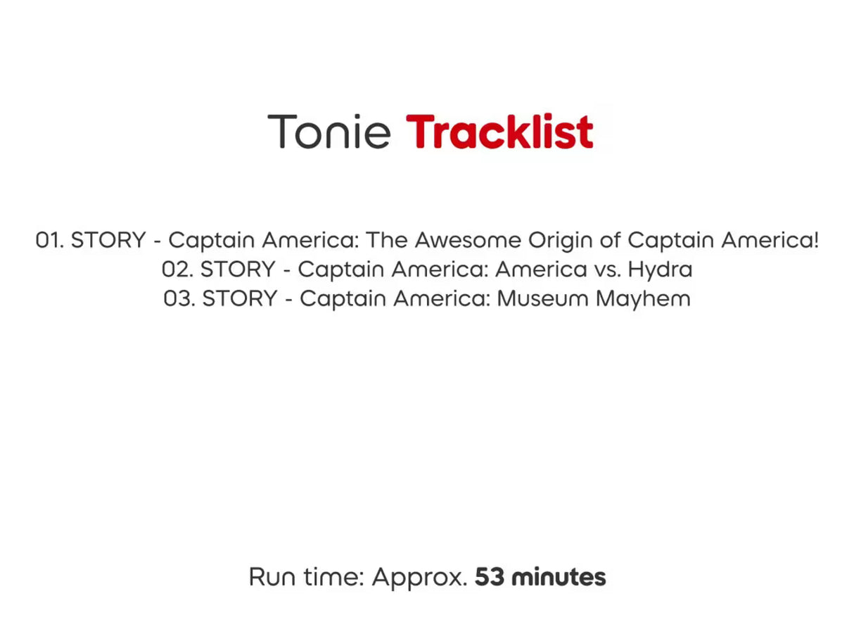 Tonies Avengers - Marvel : Captain America