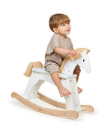 Wooden Lucky Rocking Horse