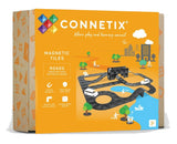 Connetix Creative Roads Pack – 48 Piece Magnetic Tile Set