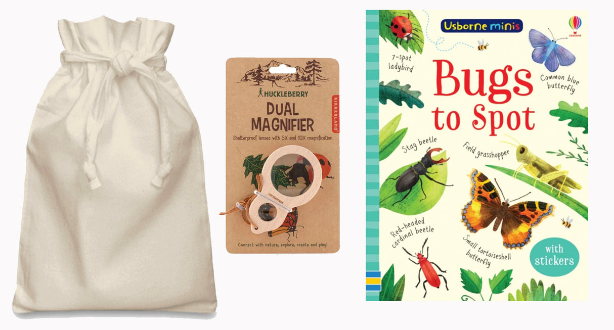 Bugs to Spot Story Sack with Magnifying Glass