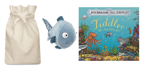 Tiddler Story Sack with Aurora Soft Toy