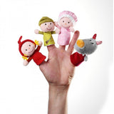 Little Red Riding Hood Story Sack with Lilliputiens Finger Puppets - Little Whispers