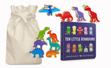 Ten Little Dinosaurs Story Sack with Lanka Kade - Little Whispers
