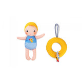 Lilliputiens Gaspard Bath Doll Duck 83423 - Little Whispers