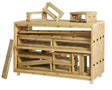 Cosy Imagineering Block Trolley With 25 Blocks (Direct Shipping Item) - Little Whispers