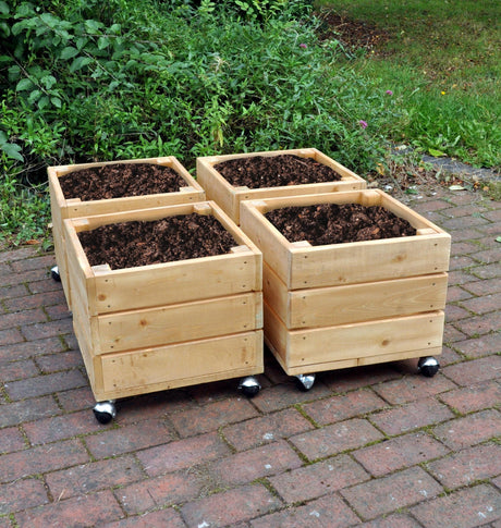 Cosy Mobile Square Planters (Direct Shipping Item) - Little Whispers