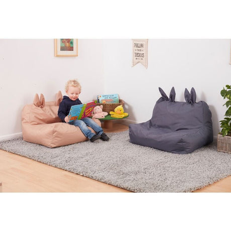 Cosy Reading Rabbit Sofas (2pk) (Direct Shipping Item) - Little Whispers