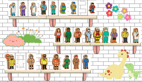 Lanka Kade Complete Set of People (24) get 3 Free! - Little Whispers