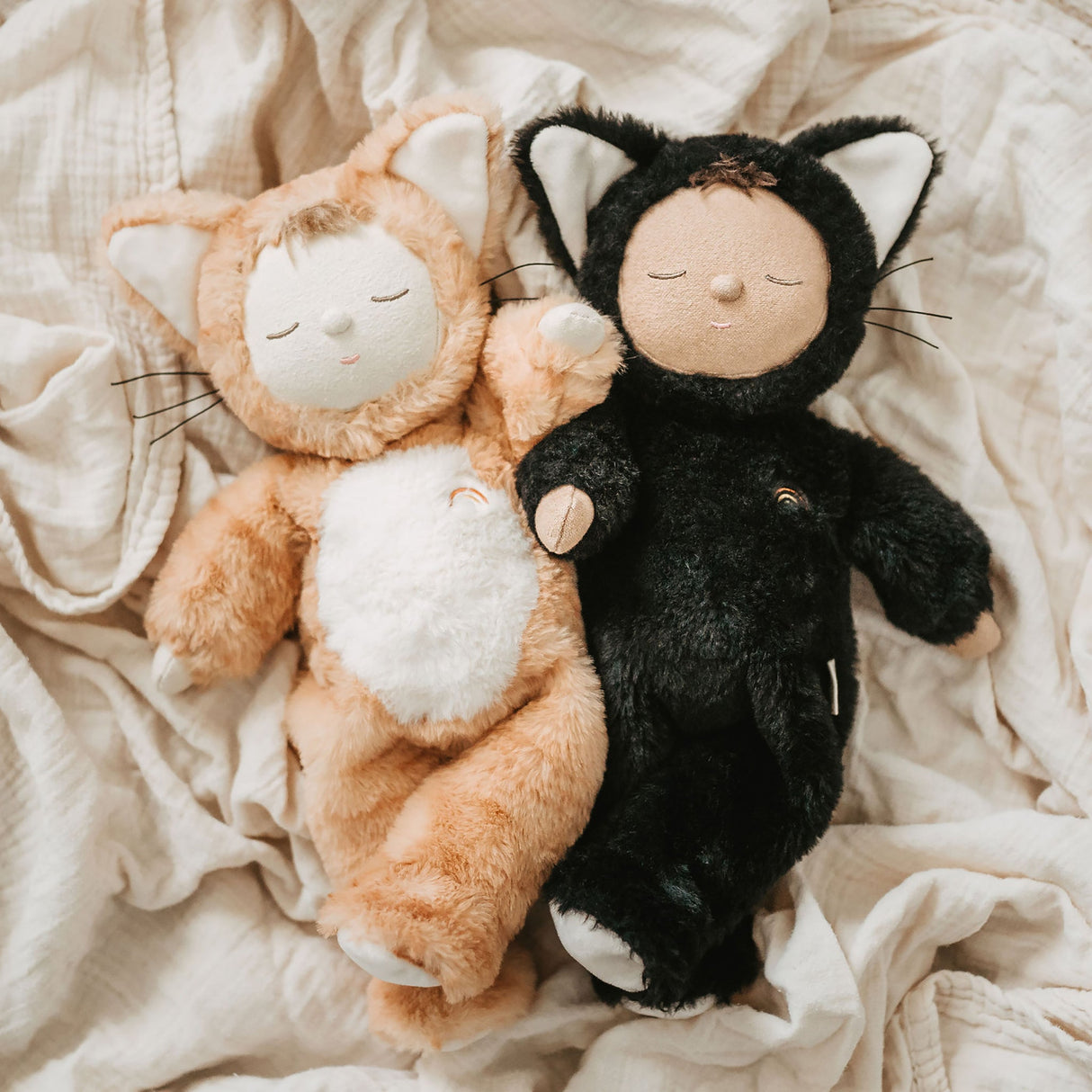 Ollie Ella Dozy Dinkums - Black Cat Nox - Little Whispers