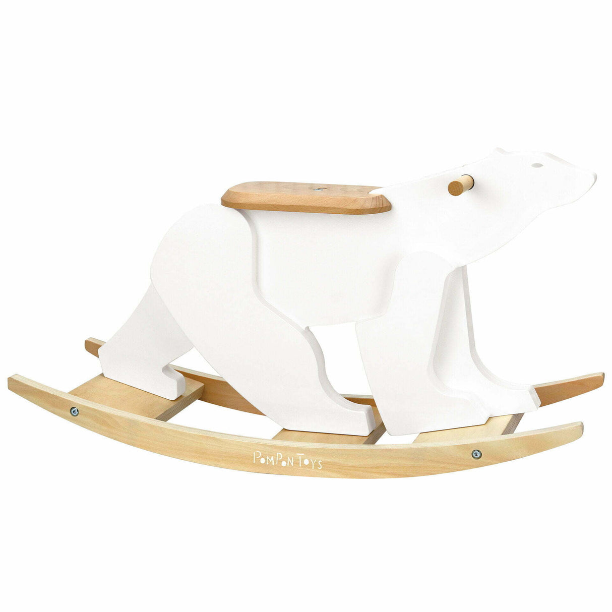 Vilac Pompon Bear Rocker(Direct Shipping) - Little Whispers